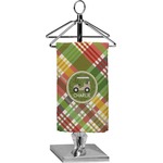 Golfer's Plaid Finger Tip Towel - Full Print (Personalized)