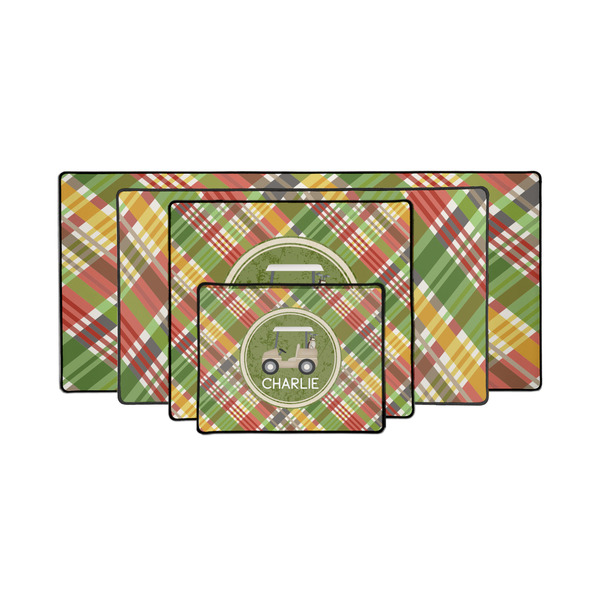 Golfer's Plaid Gaming Mats - PARENT/MAIN