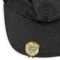 Golfer's Plaid Golf Ball Marker Hat Clip - Main - GOLD