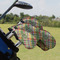 Golfer's Plaid Golf Club Cover - Set of 9 - On Clubs