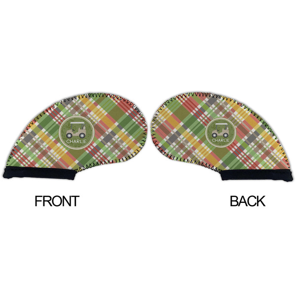 Golfer's Plaid Golf Club Covers - APPROVAL