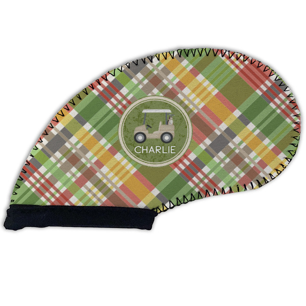 Golfer's Plaid Golf Club Covers - FRONT