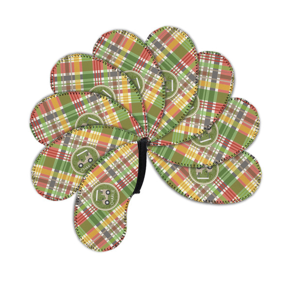 Golfer's Plaid Golf Club Covers - PARENT/MAIN (set of 9)