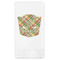 Golfer's Plaid Guest Paper Towels - Full Color (Personalized)