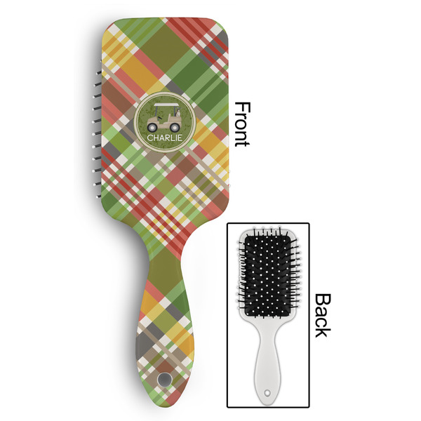 Golfer's Plaid Hair Brush - Approval