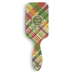 Golfer's Plaid Hair Brushes (Personalized)