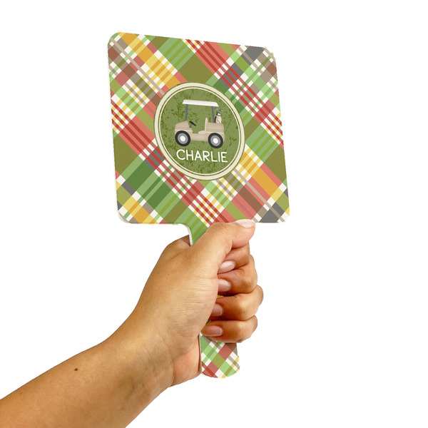 Golfer's Plaid Hand Mirrors - Alt View