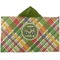 Golfer's Plaid Kids Hooded Towel (Personalized)