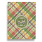 Golfer's Plaid House Flags - Single Sided - FRONT