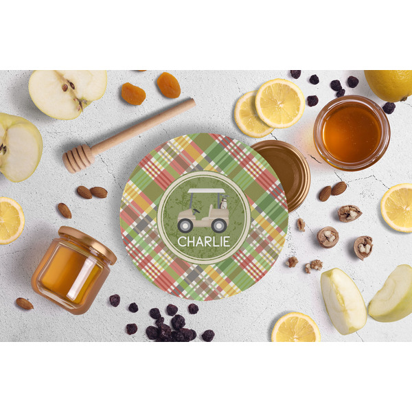 Golfer's Plaid Jar Opener - Lifestyle Image