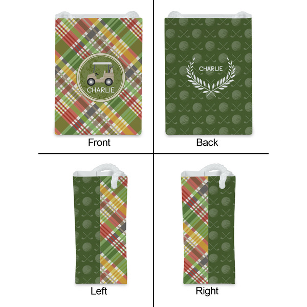 Golfer's Plaid Jewelry Gift Bag - Gloss - Approval