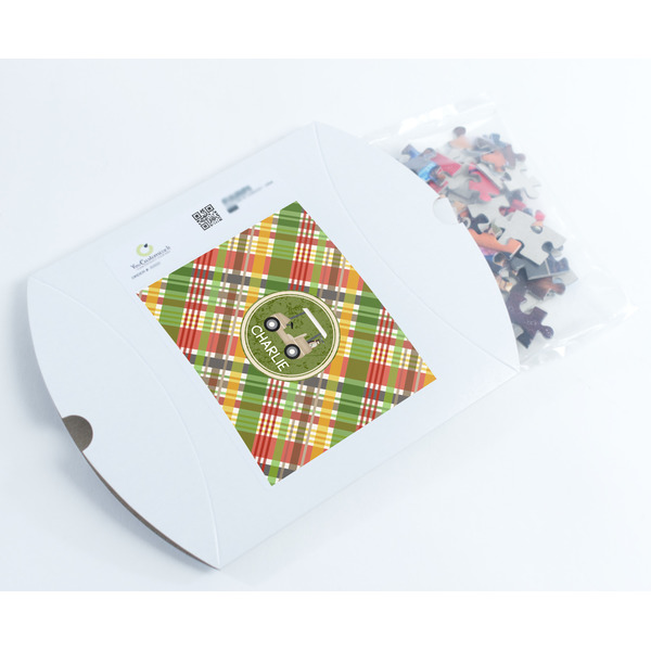 Golfer's Plaid Jigsaw Puzzle 110 Piece - Box