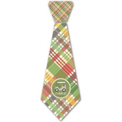 Golfer's Plaid Iron On Tie (Personalized)