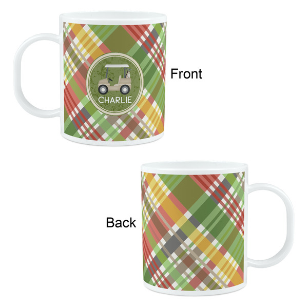 Golfer's Plaid Kid's Mug - Apvl