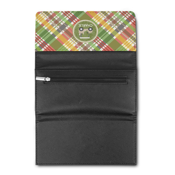 Golfer's Plaid Ladies Wallet (Open)