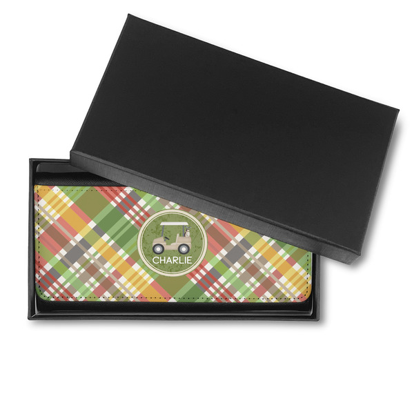 Golfer's Plaid Ladies Wallet - in box