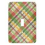 Golfer's Plaid Light Switch Cover (Single Toggle)