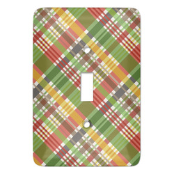 Golfer's Plaid Light Switch Cover (Single Toggle)