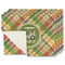 Golfer's Plaid Linen Placemat - MAIN Set of 4 (single sided)