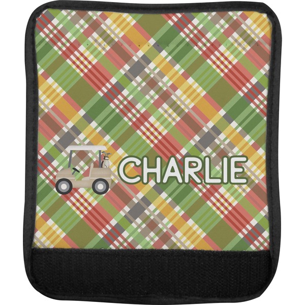 Golfer's Plaid Luggage Handle Wrap (Approval)