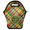 Golfer's Plaid Lunch Bag w/ Name or Text