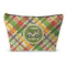 Golfer's Plaid Makeup Bag (Personalized)