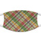 Golfer's Plaid Cloth Face Mask (T-Shirt Fabric)