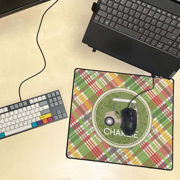 Golfer's Plaid Medium Gaming Mats - LIFESTYLE