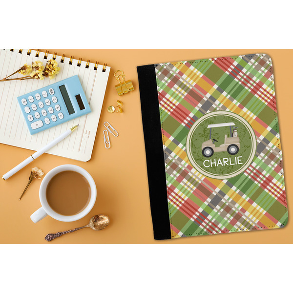 Golfer's Plaid Medium Padfolio - LIFESTYLE (adult)