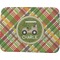 Golfer's Plaid Memory Foam Bath Mat - 48"x36" (Personalized)