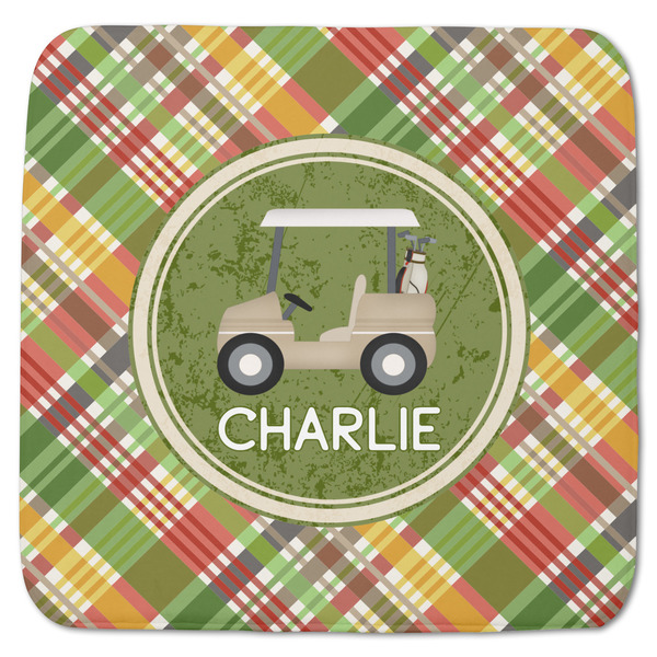 Golfer's Plaid Memory Foam Bath Mat 48 X 48