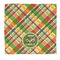 Golfer's Plaid Microfiber Dish Rag (Personalized)