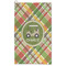 Golfer's Plaid Microfiber Golf Towel (Personalized)