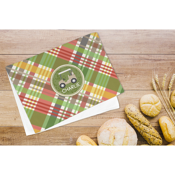 Golfer's Plaid Microfiber Kitchen Towel - LIFESTYLE