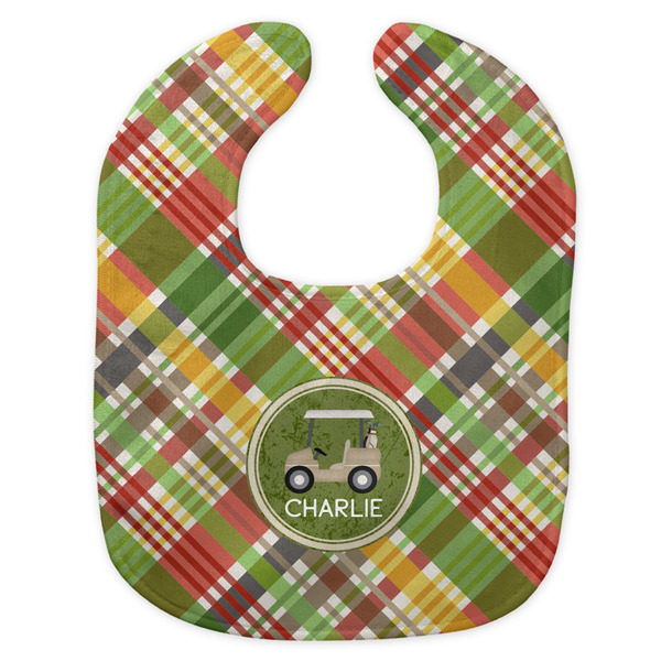 Golfer's Plaid New Bib Flat Approval