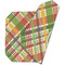 Golfer's Plaid Octagon Placemat - Double Print (folded)