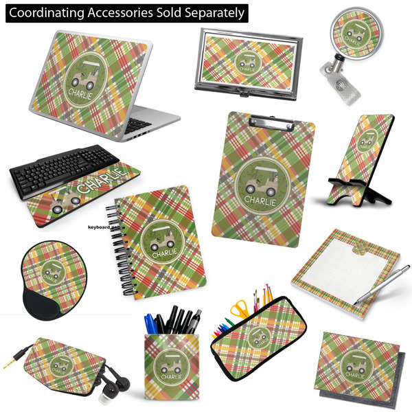 Golfer's Plaid Office & Desk Accessories