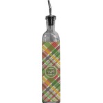 Golfer's Plaid Oil Dispenser Bottle (Personalized)