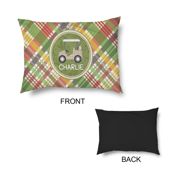 Golfer's Plaid Outdoor Dog Beds - Small - APPROVAL