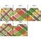 Golfer's Plaid Page Dividers - Set of 5 - Approval
