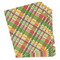 Golfer's Plaid Page Dividers - Set of 5 - Main/Front