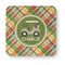 Golfer's Plaid Paper Coasters - Approval