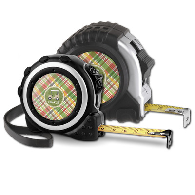Golfer's Plaid Tape Measure (Personalized)
