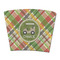 Golfer's Plaid Party Cup Sleeve - without bottom (Personalized)