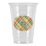 Golfer's Plaid Party Cups - 16oz (Personalized)
