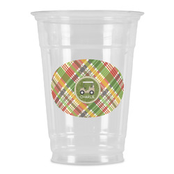 Golfer's Plaid Party Cups - 16oz (Personalized)