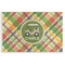 Golfer's Plaid Disposable Paper Placemats (Personalized)