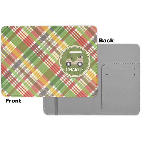Golfer's Plaid Passport Holder - Apvl