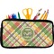 Golfer's Plaid Pencil / School Supplies Bags - Small