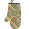 Golfer's Plaid Left Oven Mitt (Personalized)